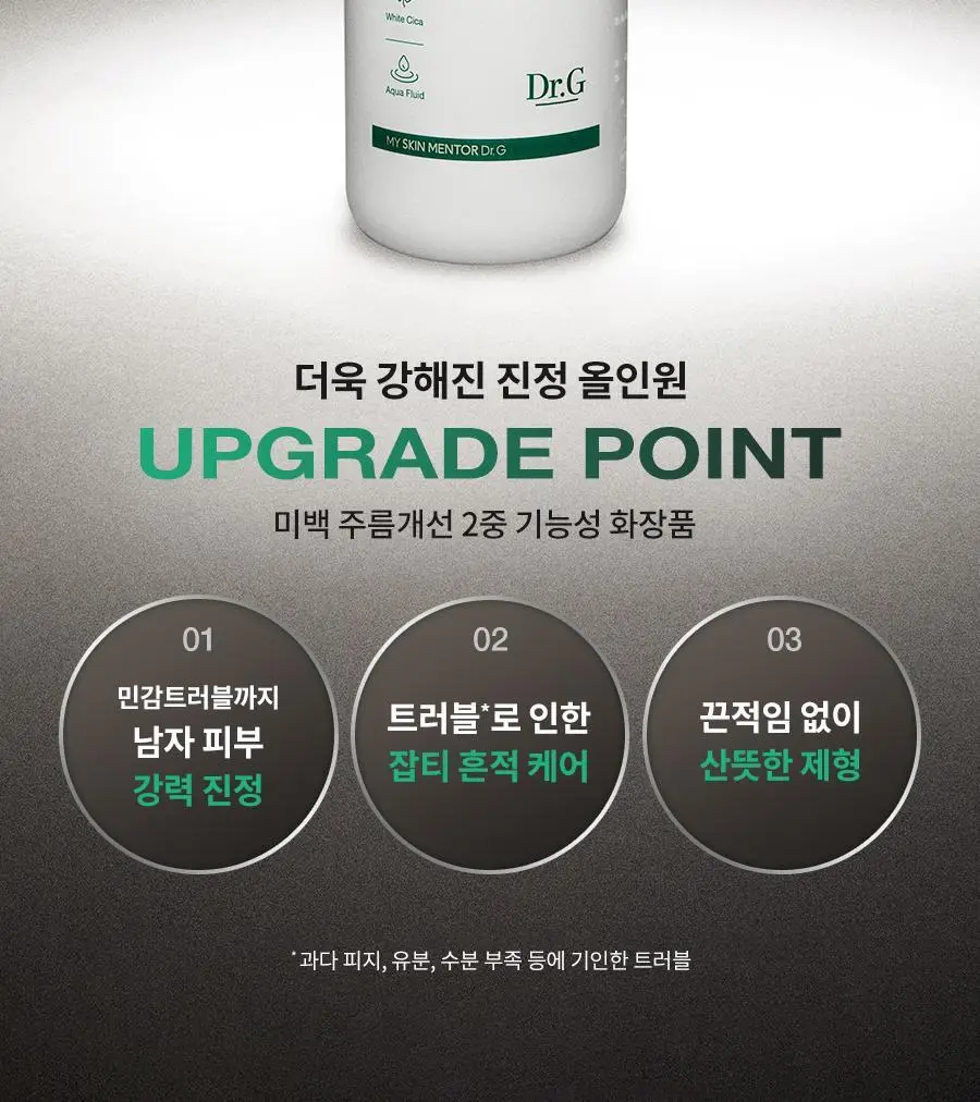 [new] 닥터지 레드 블레미쉬 포 맨 토너/진정올인원 2종 기획 (+미니어처 2종) 상세페이지 8